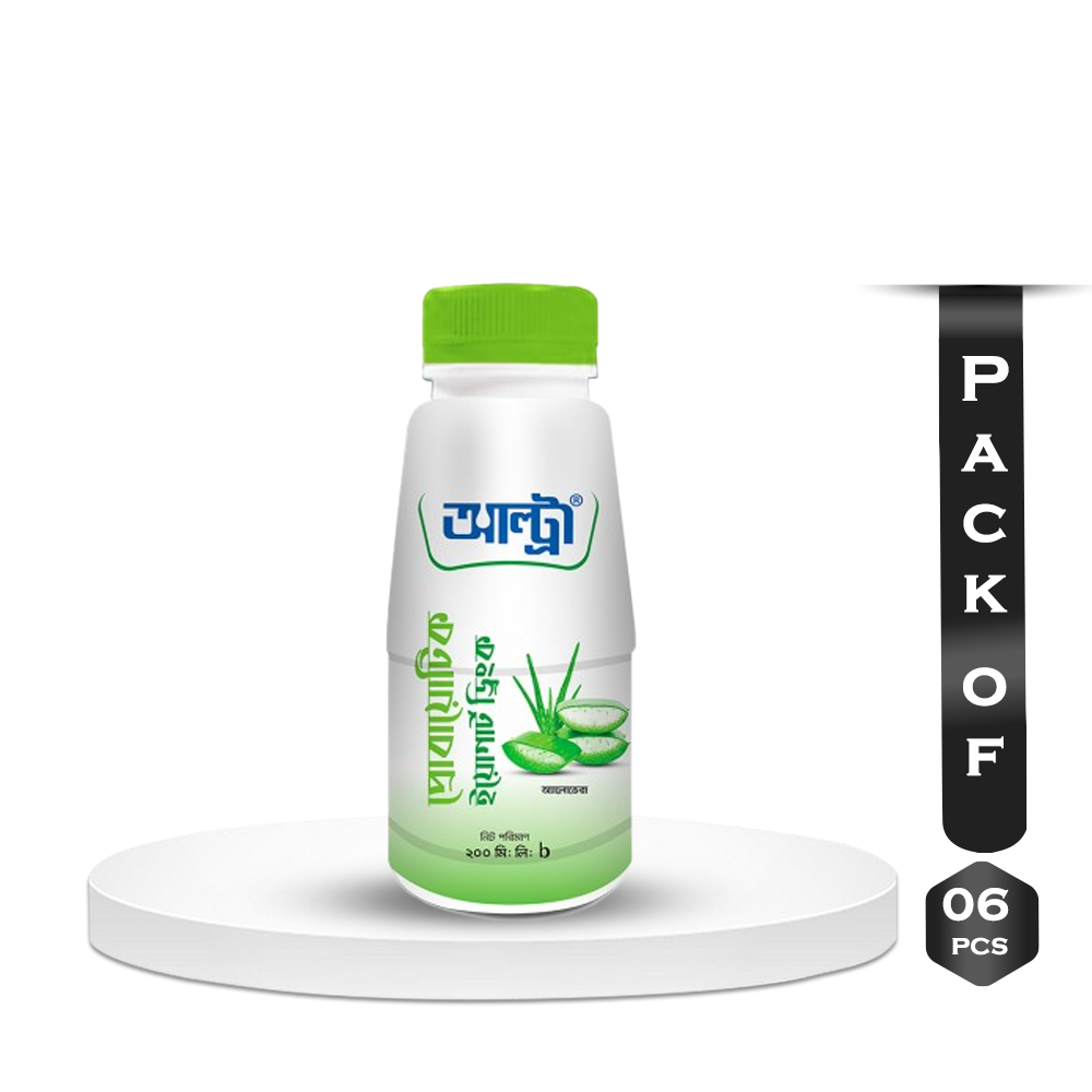 Pack of 6 Ultra Yogurt Drink - Aloe Vera - 200ml