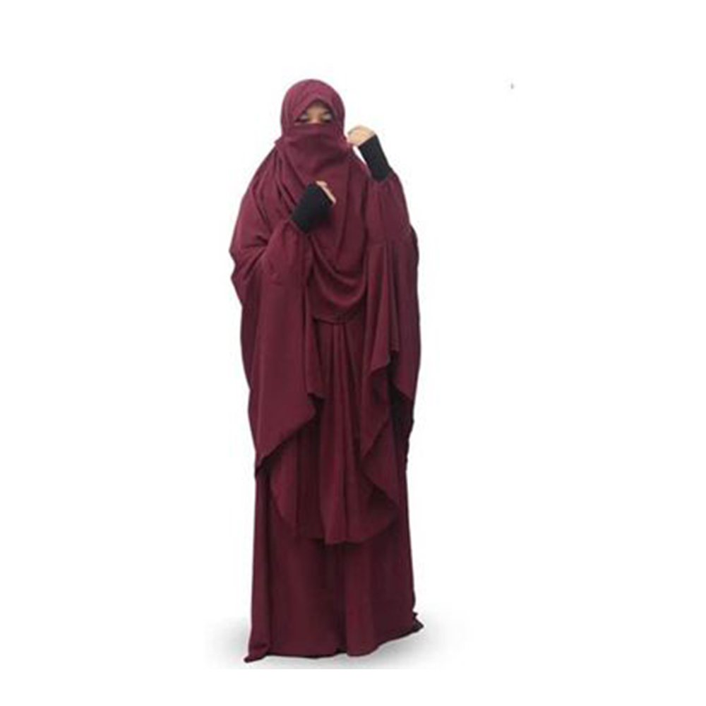 Cherry Khimar with skirt For Women - FF1009