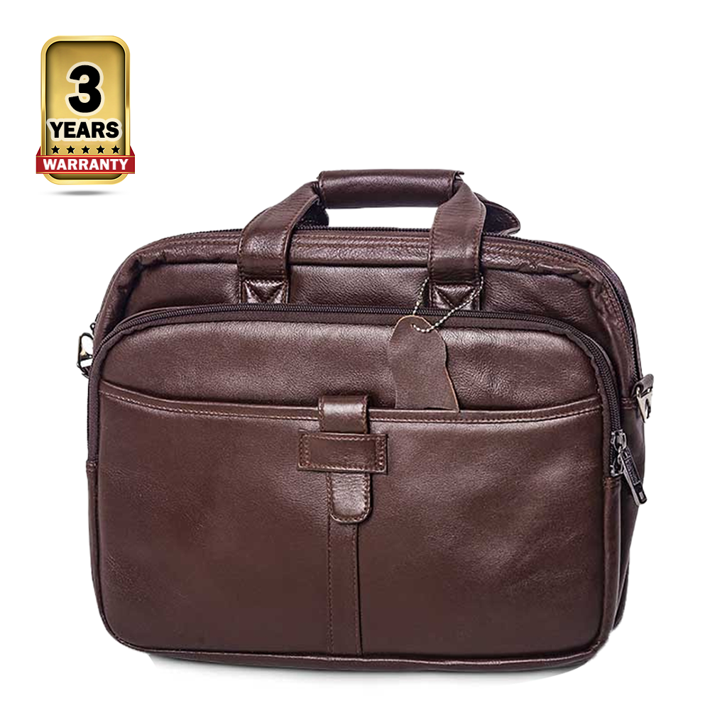 Leather Office Bag For Men - OB -1011