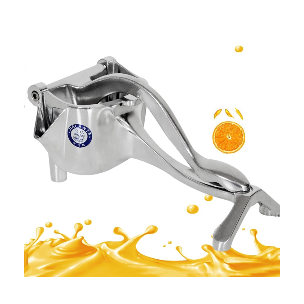 Aluminum Manual Fruit Juicer - Silver