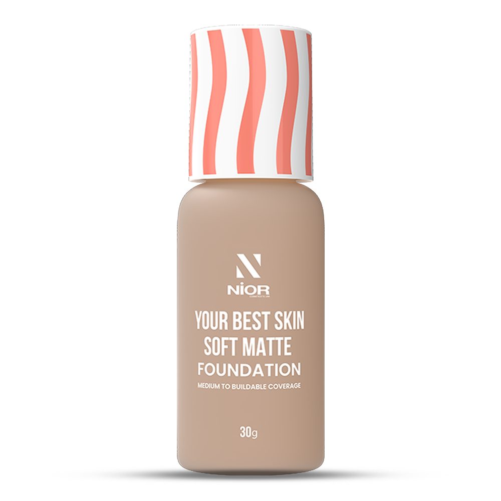 Nior Your Best Skin Soft Matte Foundation - 30ml - Tan