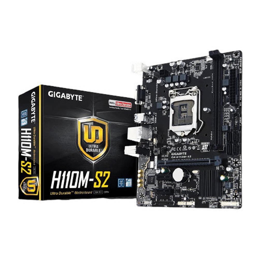 Gigabyte GA-H110M S2 7th or 6th Generation Motherboard( Recondtion)