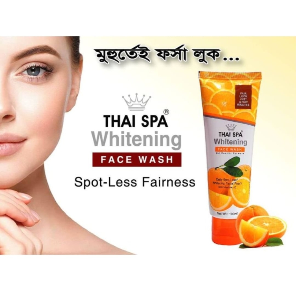 Thai Spa Fairness Orange Face Wash - 100ml