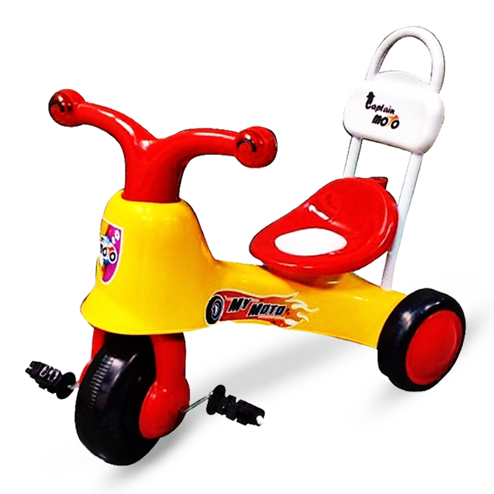 ACI Captain Moto Bike Kids Tricycles Trolley 