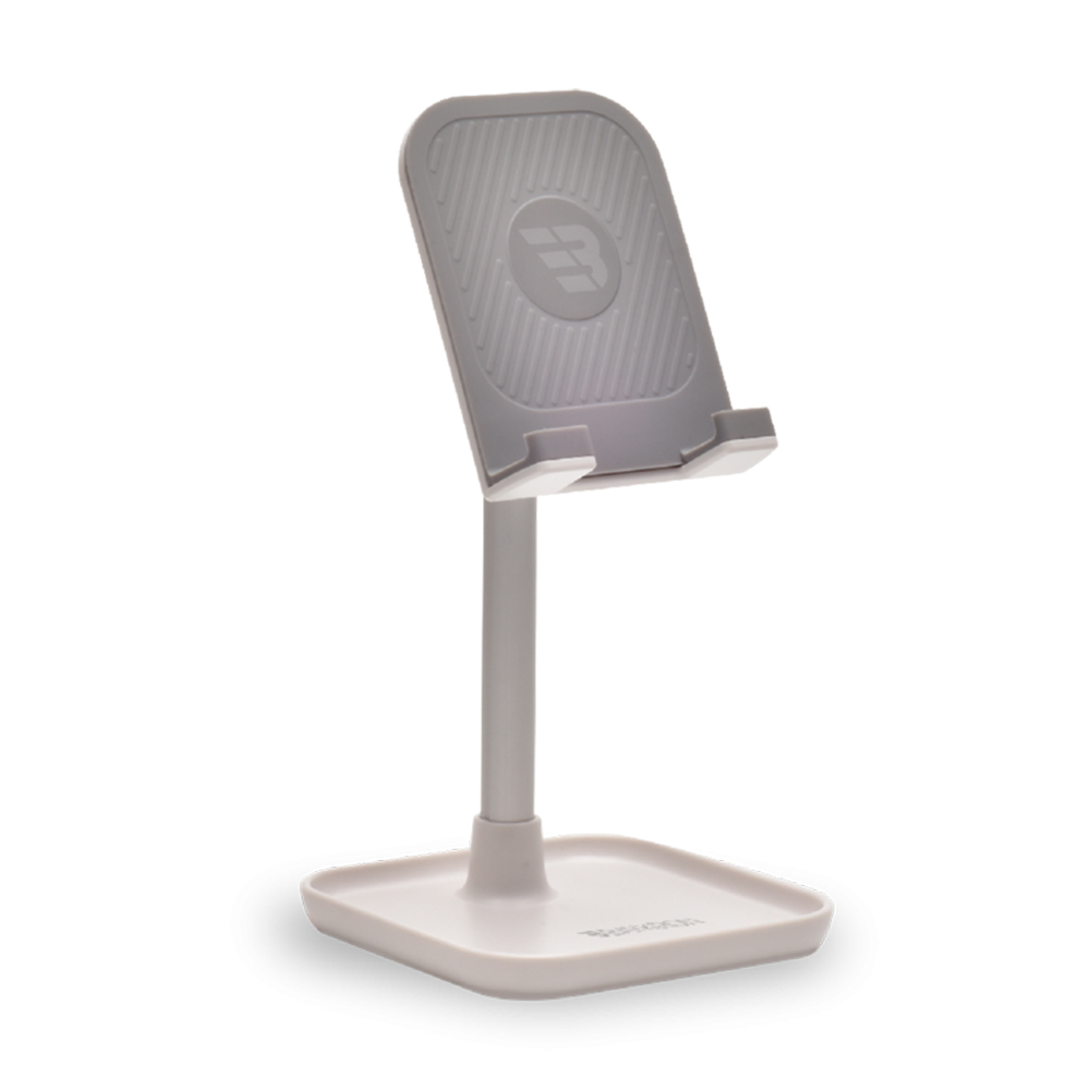 BAYKRON Portable Stand For Mobile or Tablet - White