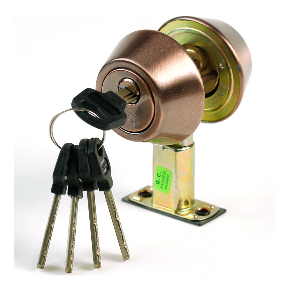 Solex Door Bolt 5900 AC Handle Lock - Golden