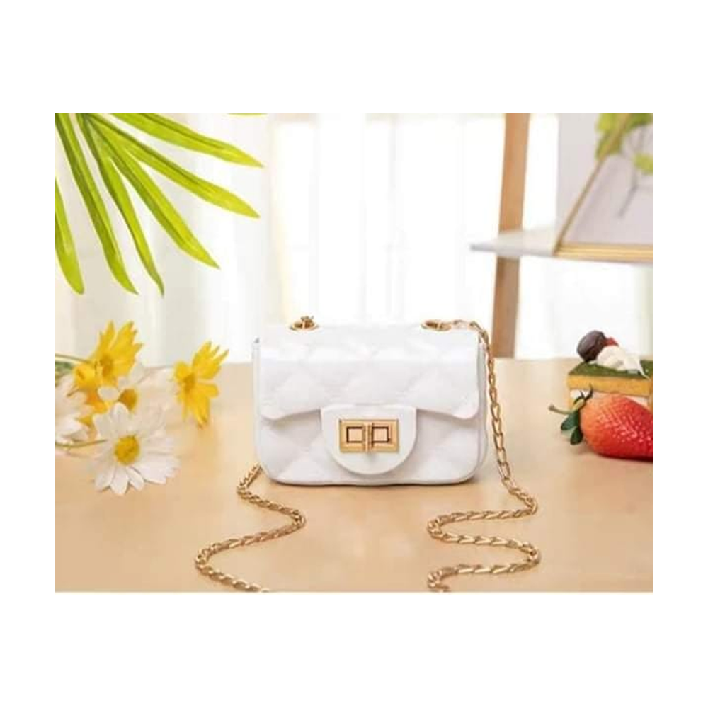 Ladies Stylish Bag - LB-014 - White