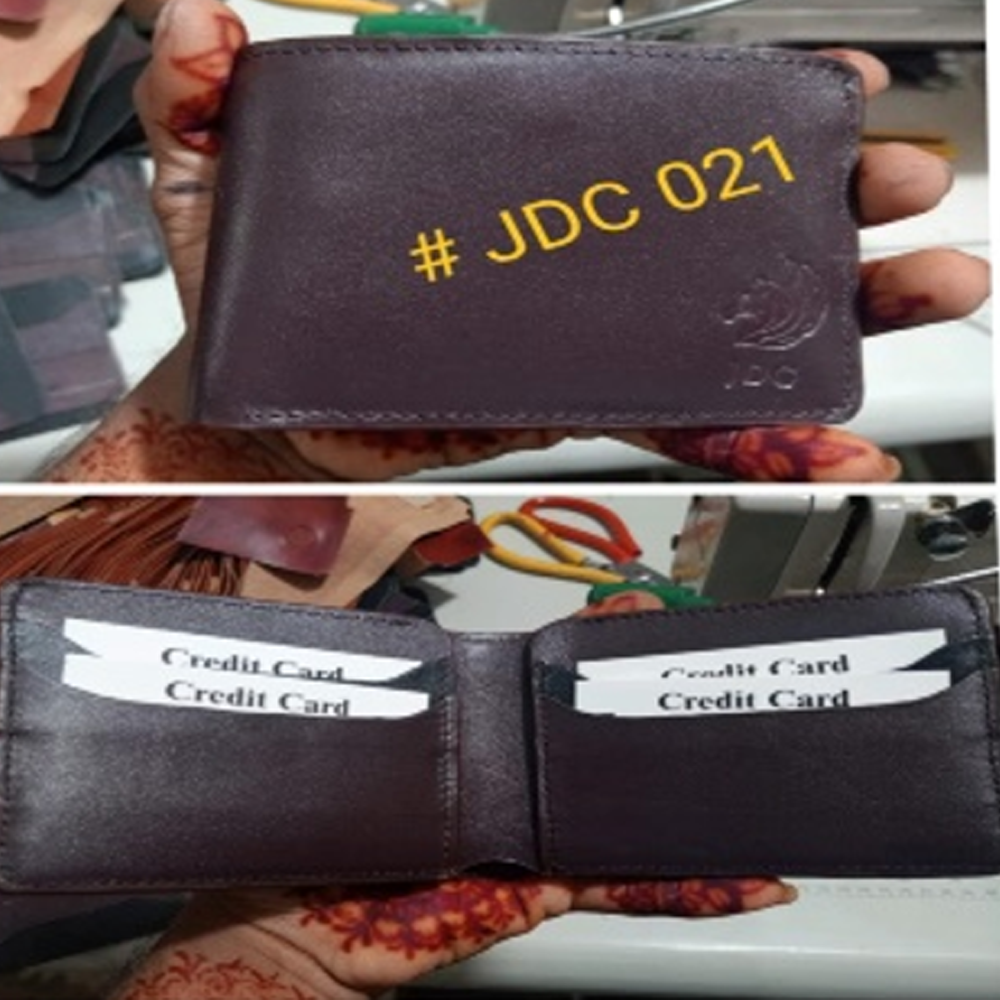 Leather Wallet for Men - Chocolate