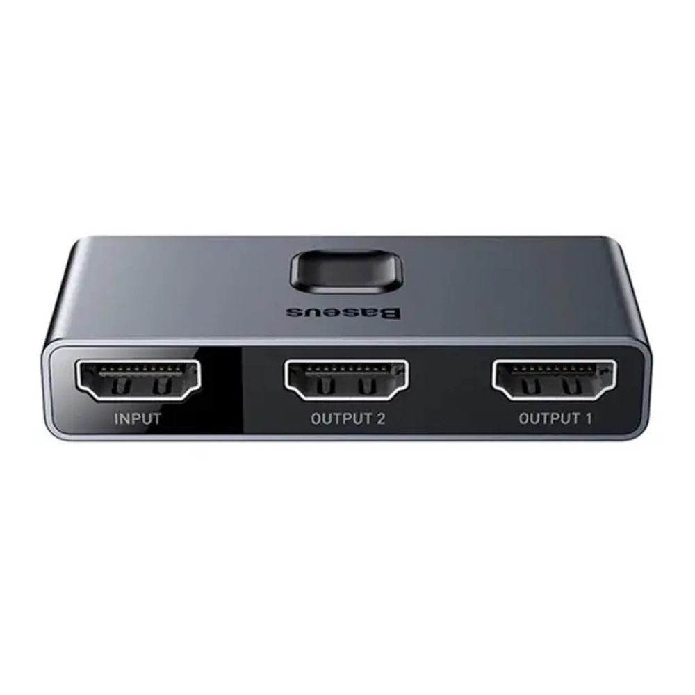 Baseus Matrix HDMI 2 In 1 Splitter Two Way Switch - Black