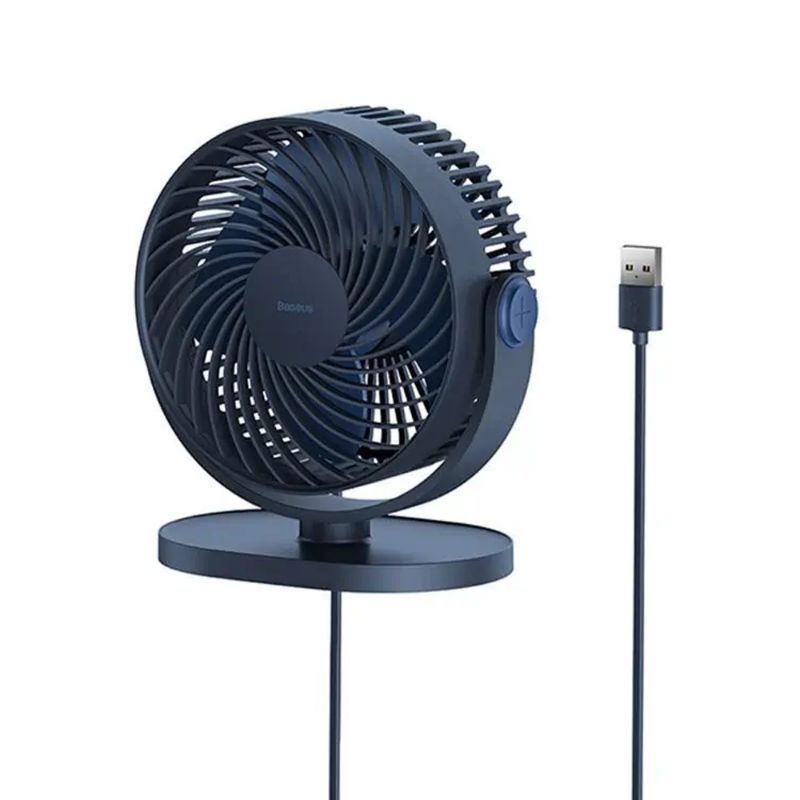 Baseus Serenity Rechargeable Pro Desktop Fan - Blue