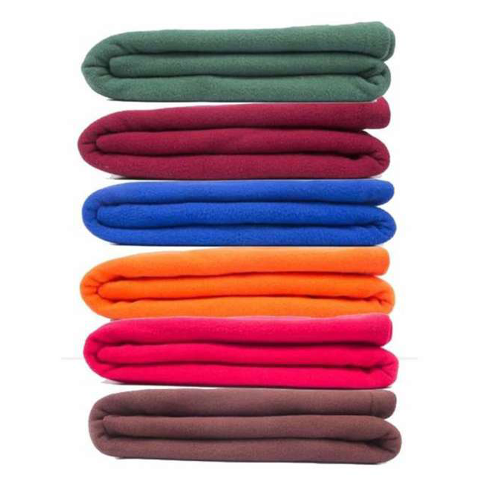 Polyester Microfiber Winter Blanket 6x6.5 Feet - Multicolor