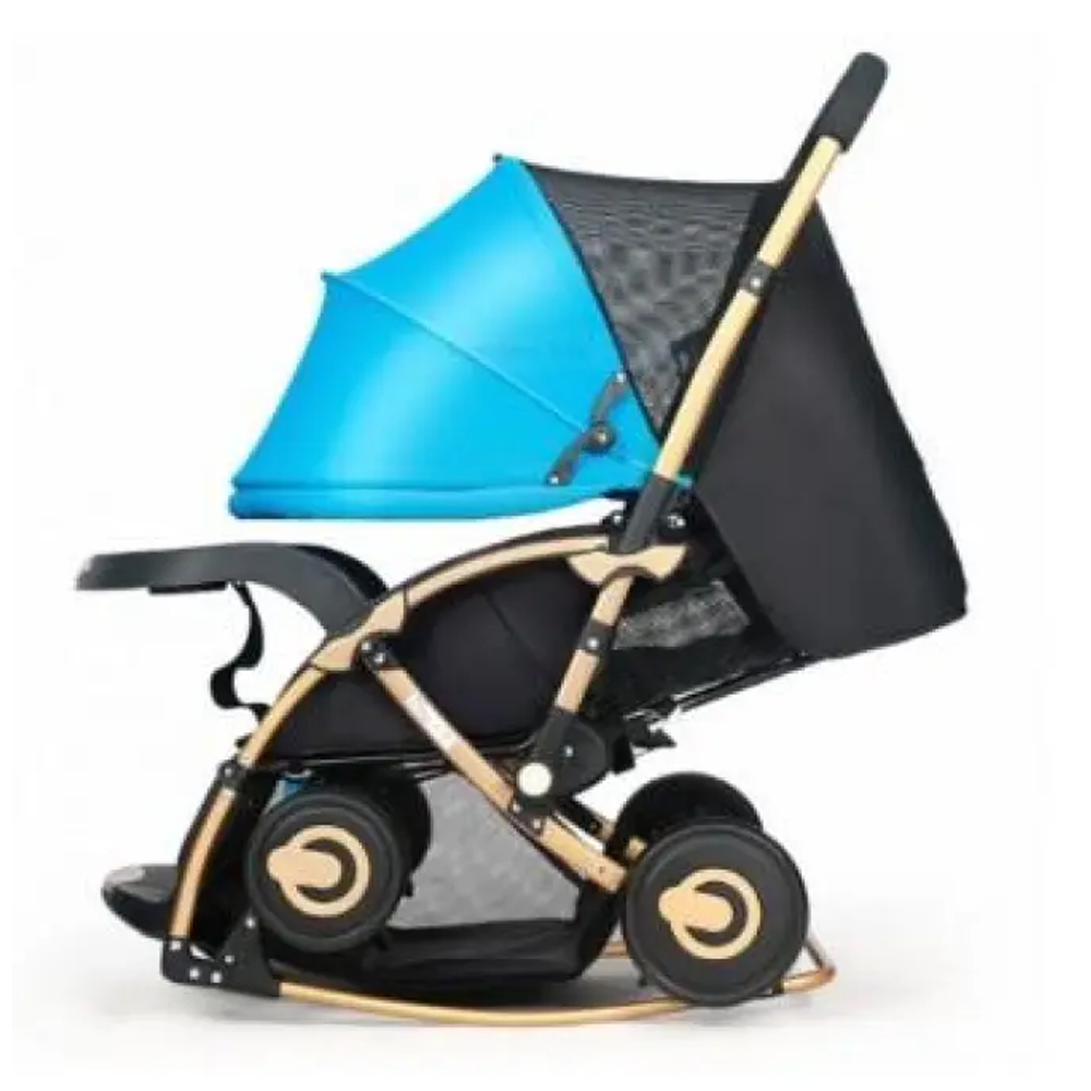 Steel C3 Stroller for Baby - Blue