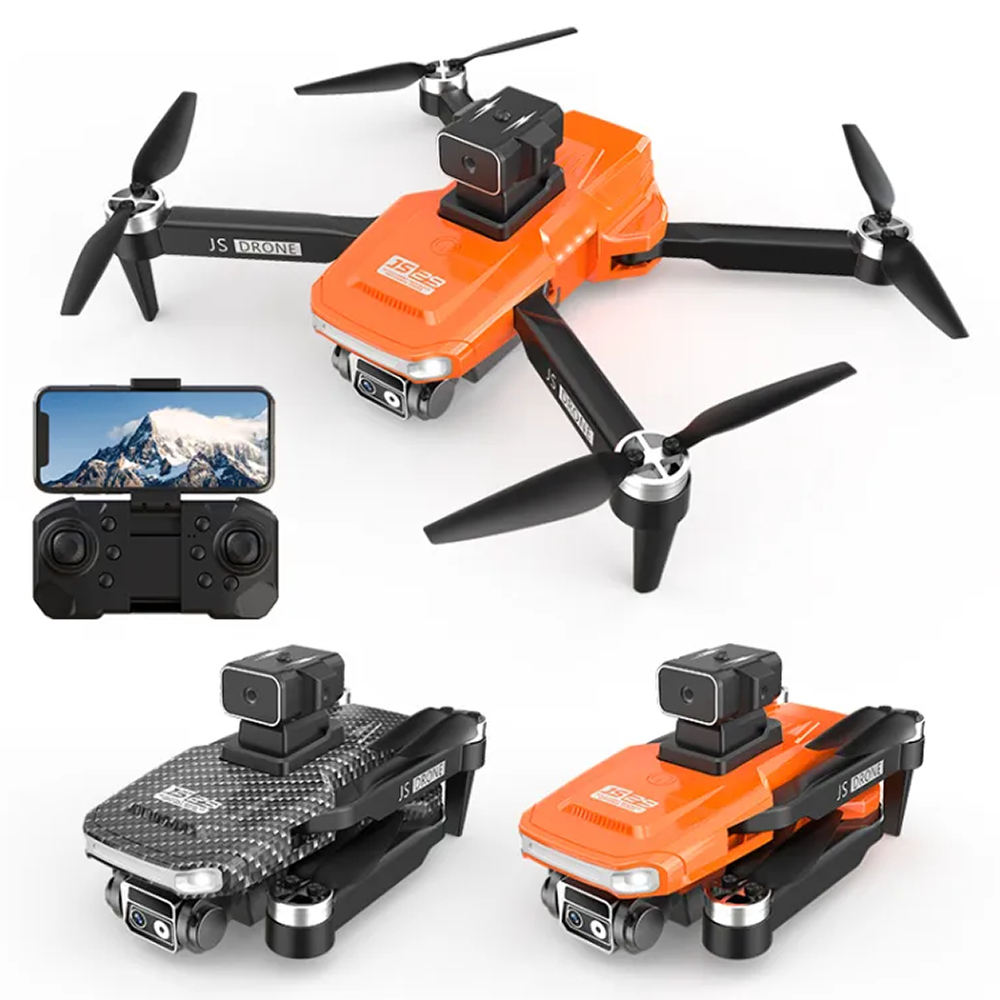 JS29 4K Camera Carbon Fiber Brushless Motor Positioning Intelligent Obstacle Avoidance Drone - Multicolor