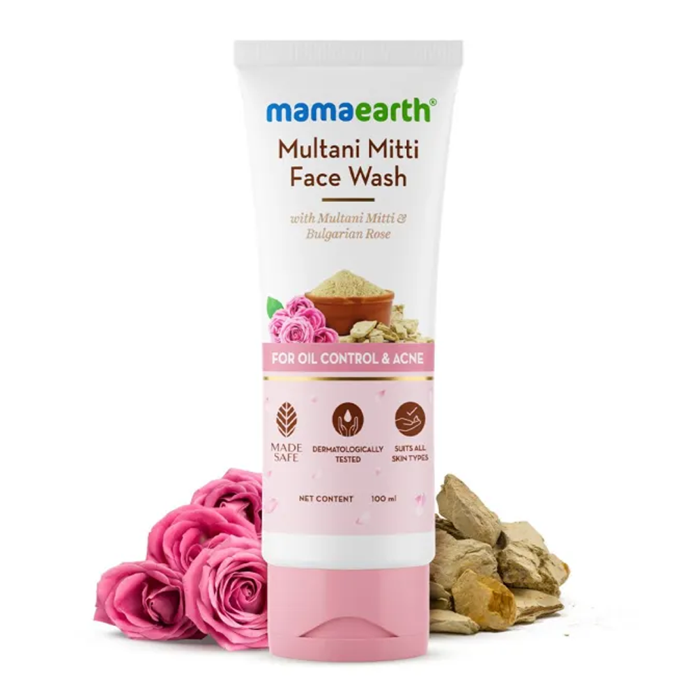 Mamaearth Multani Mitti Face Wash - 100ml