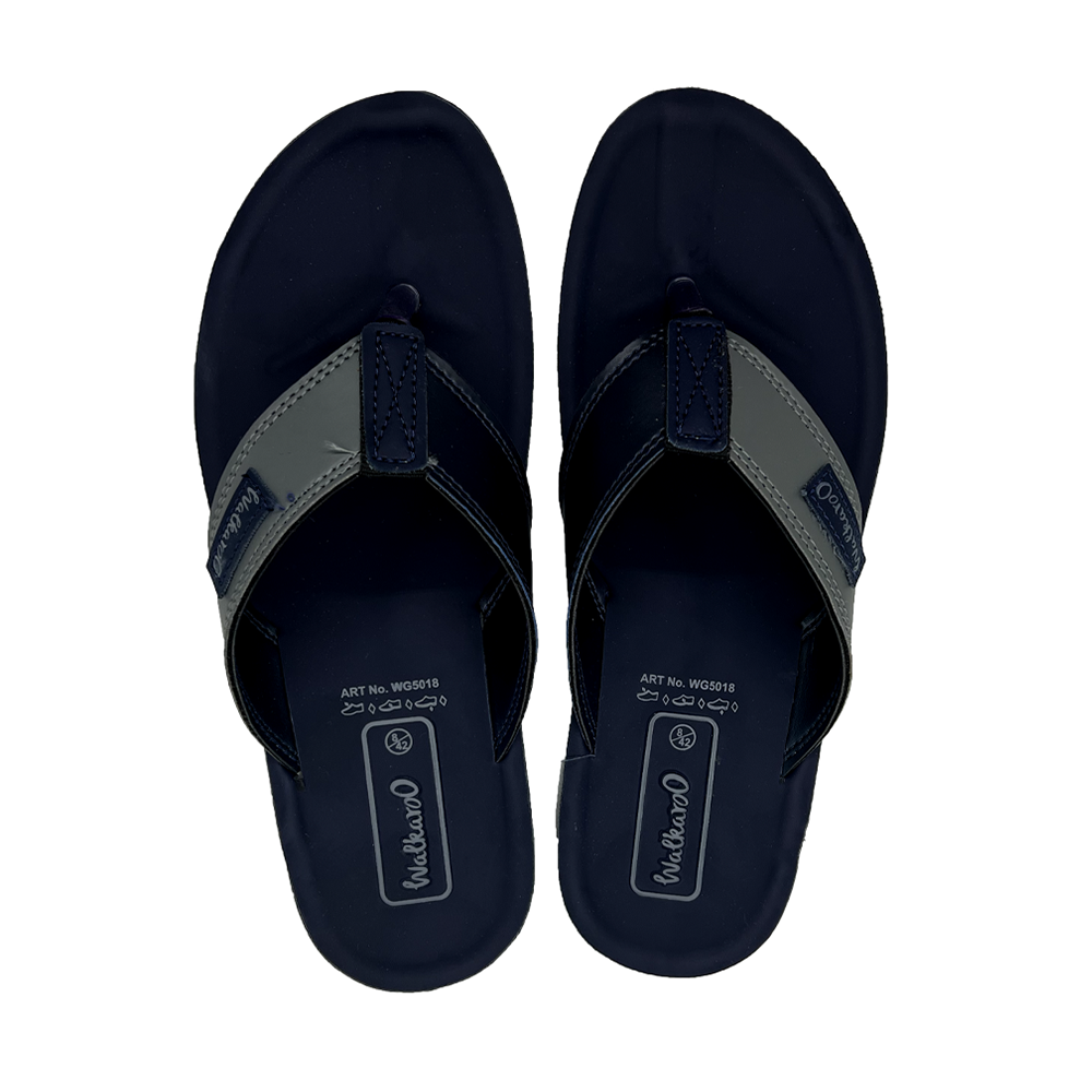 Walkaroo Sandal For Gents WG5018BLU - Blue Grey