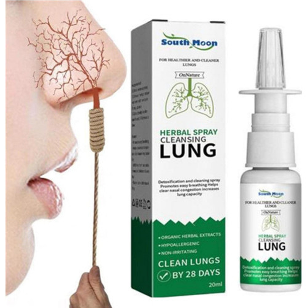 South Moon Herbal Lung Cleansing Spray - 20ml