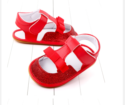 Armandy Artificial PU Leather Baby Girl Shoe - Red