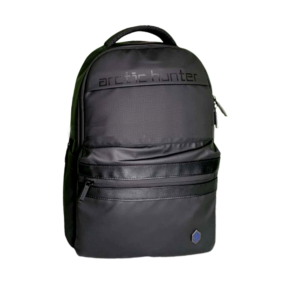 Oxford Polyester Nylon Backpack - Black