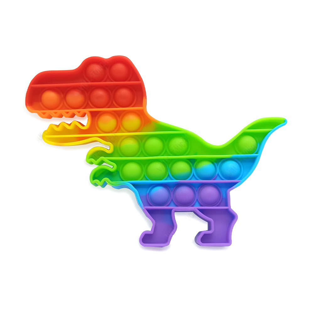 Push Pop Bubble Stress Relief Fidget Toy - Dinosaur - 199759977