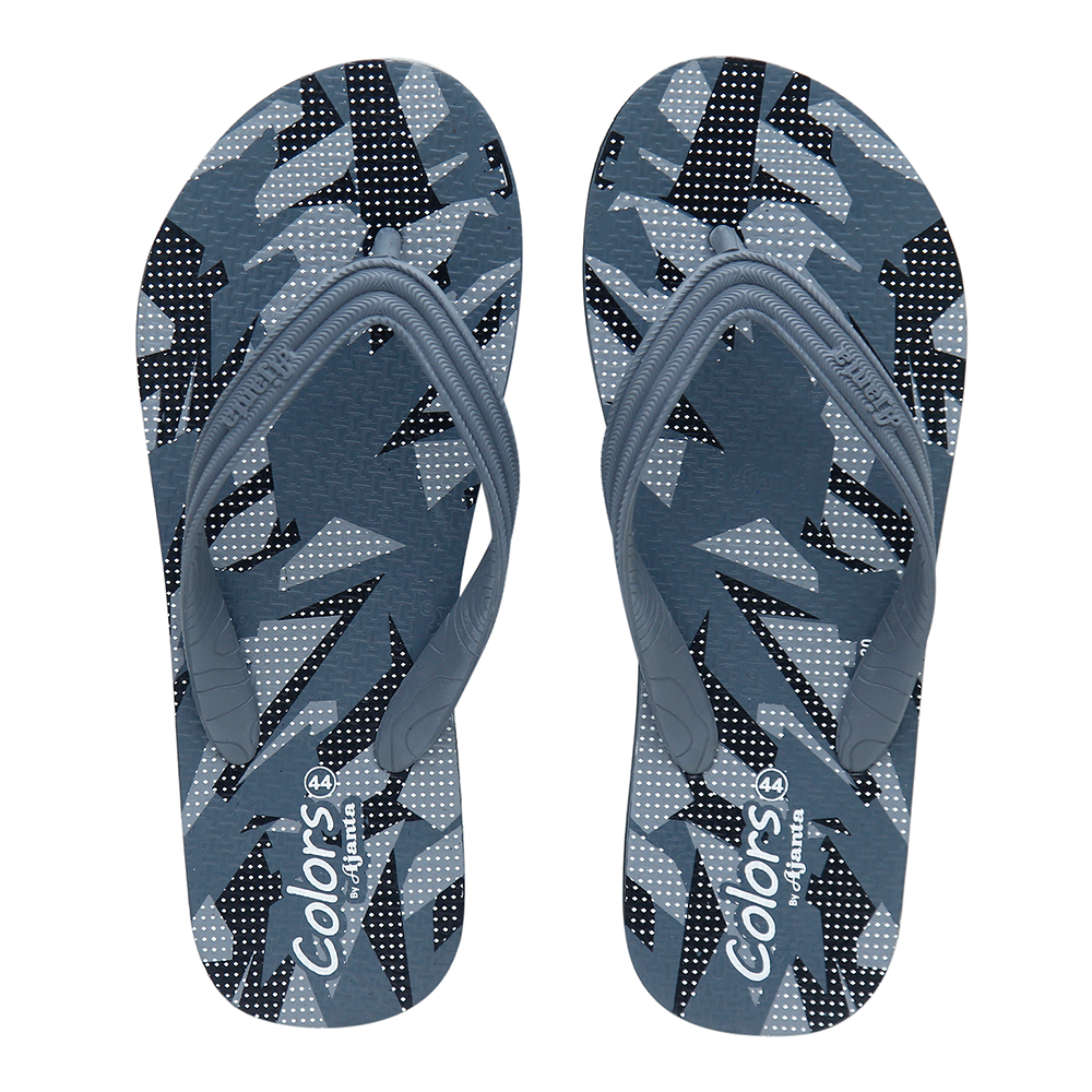 Ajanta Colors Synthetic Sandal For Men - Gray - CEG 30