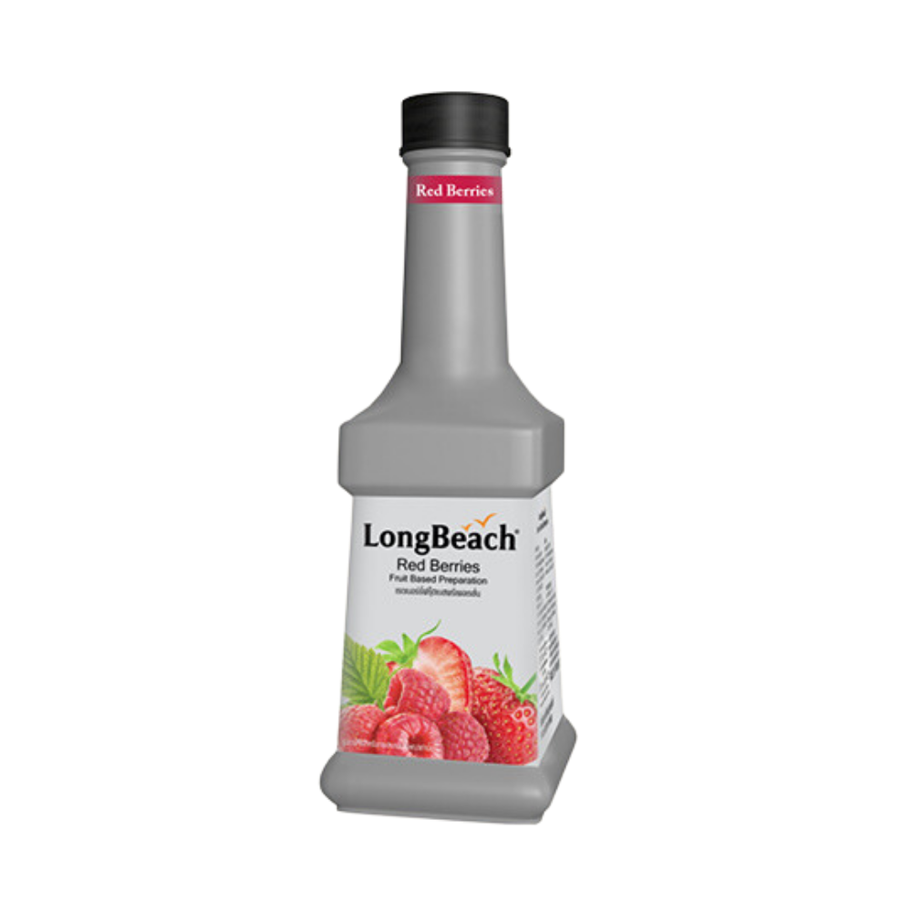 LongBeach Red Berries Fruit Base Preparation - 900ml