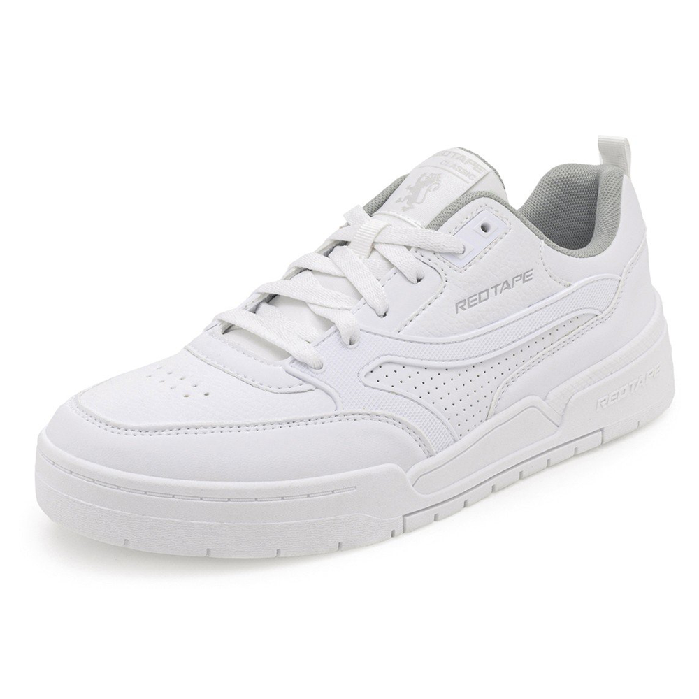 Red Tape Classic Casual Sneaker Shoes For Men - White