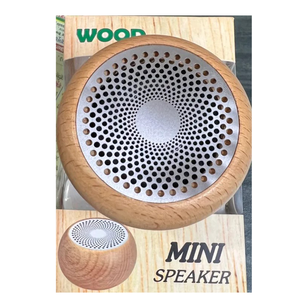 Mini store wooden speaker