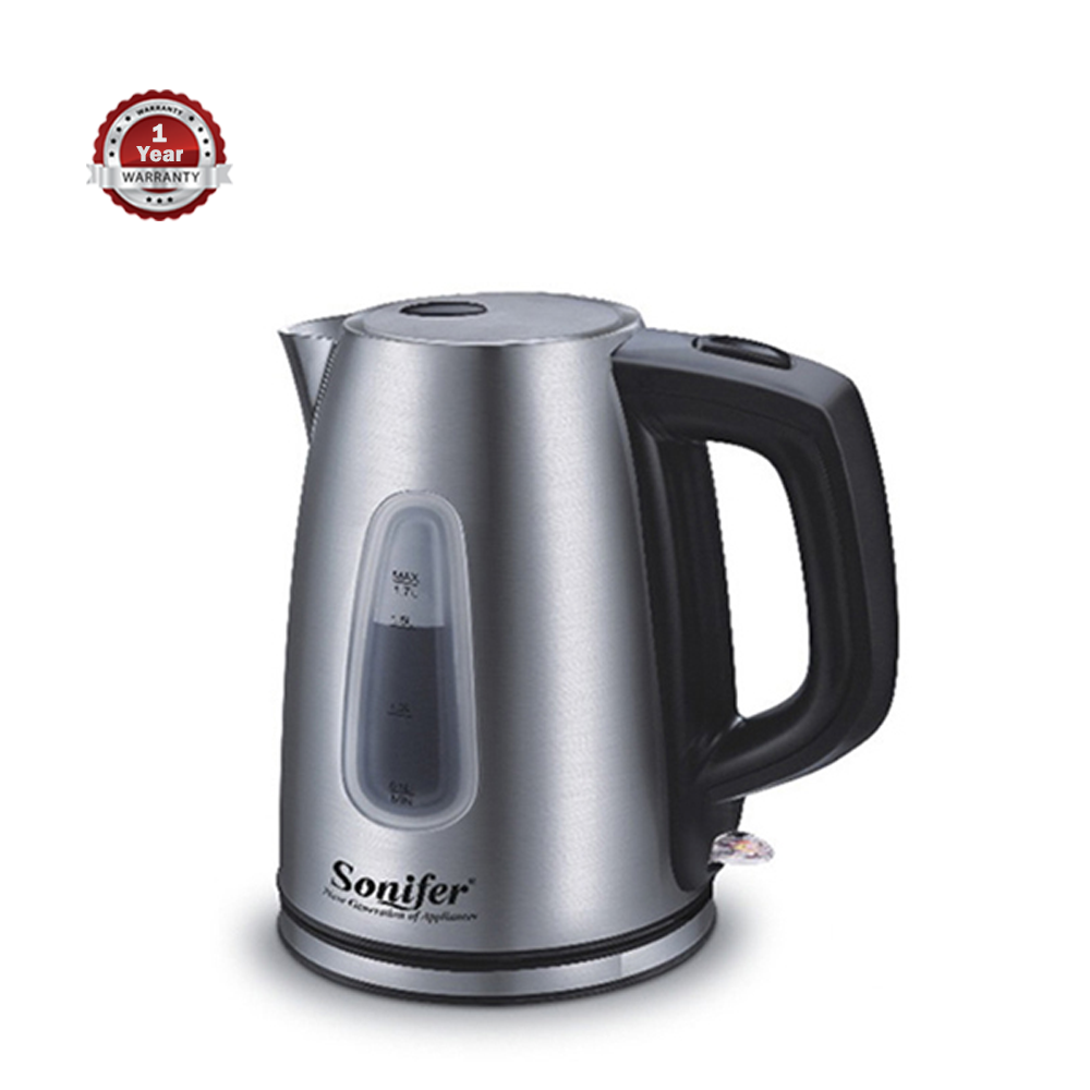   Sonifer Sf-2037 Electric Stainless Steel Electric Kettle - 1.7Ltr