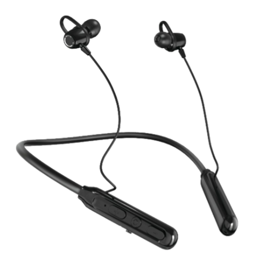 GX-Bullet In Ear Neckband Headphone - Black