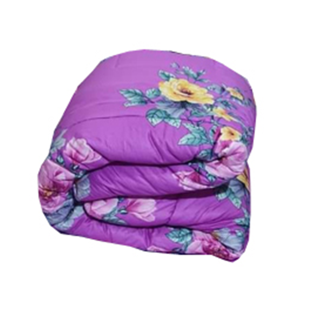 Twill Cotton King Size Comforter - Pink - CT-44
