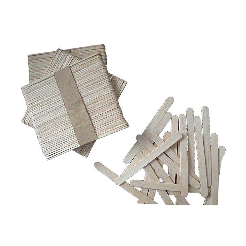 Natural Wooden Pops ticks - 50pcs - SA000CRFT012