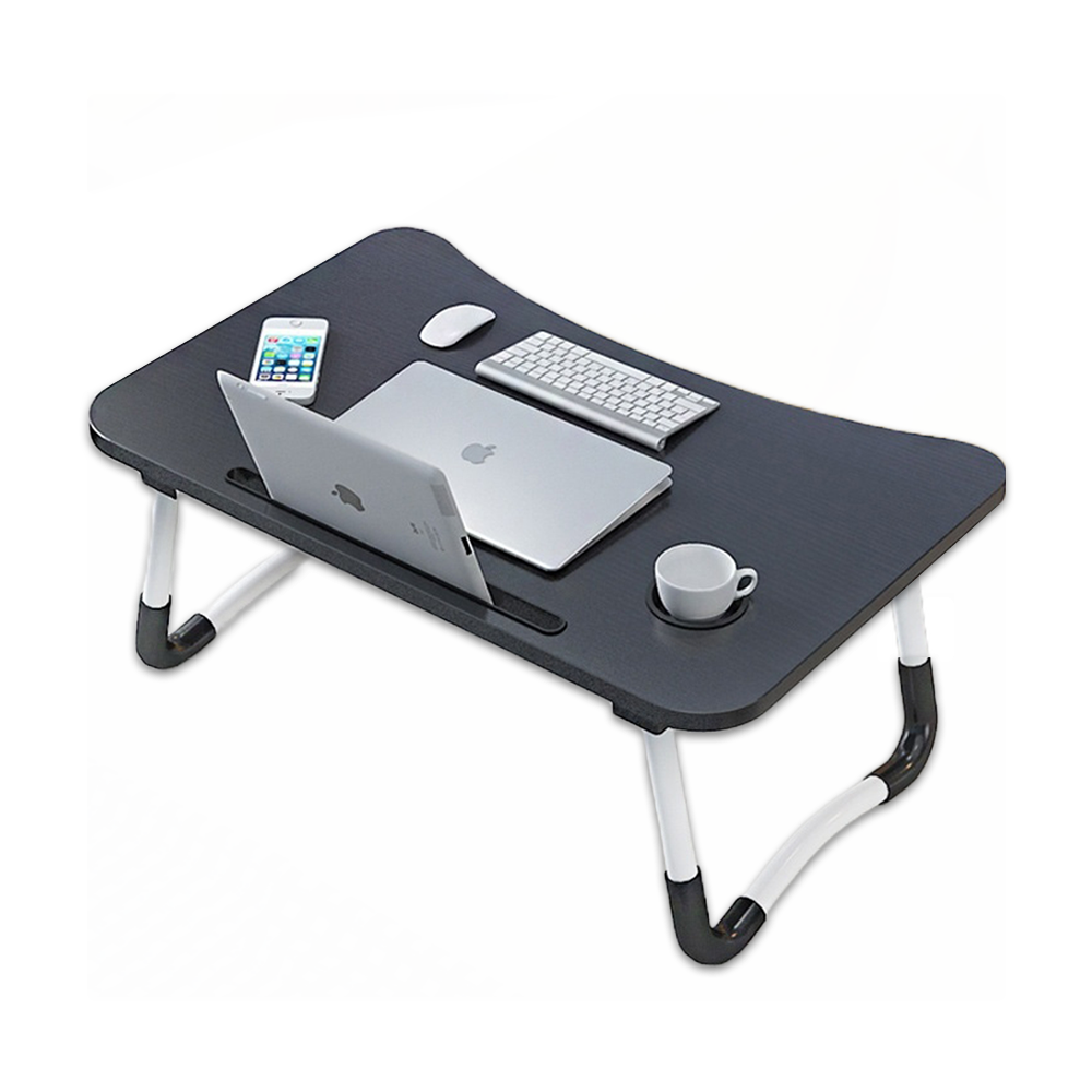 Foldable Laptop Table - Black