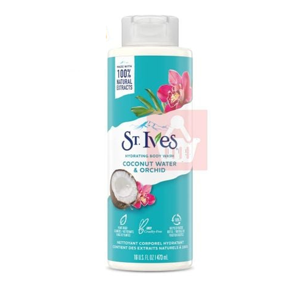 St. Ives Coconut Water and Orchid Hydrating Body Wash - 473ml - CN-185