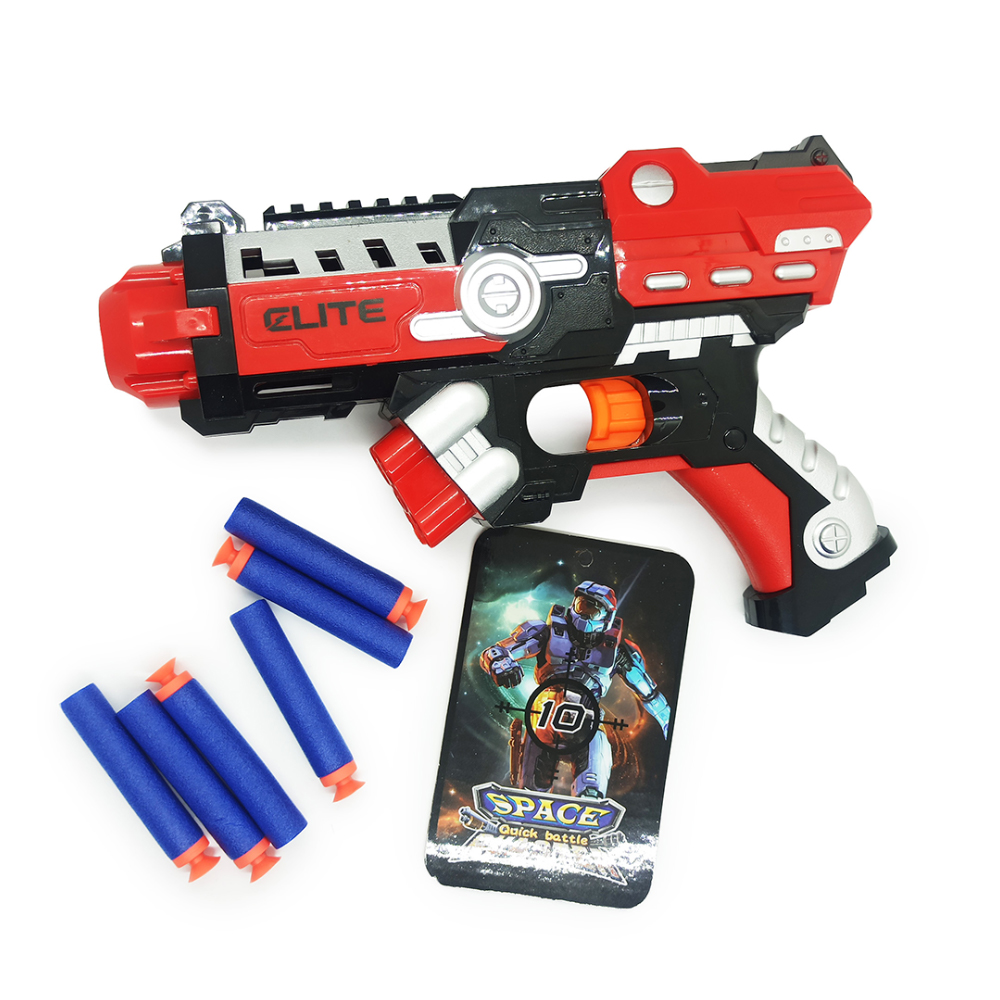 Nub Inspired Avenger Super Hero Plastic Soft Bullet Blaster Toy Gun - 175208147
