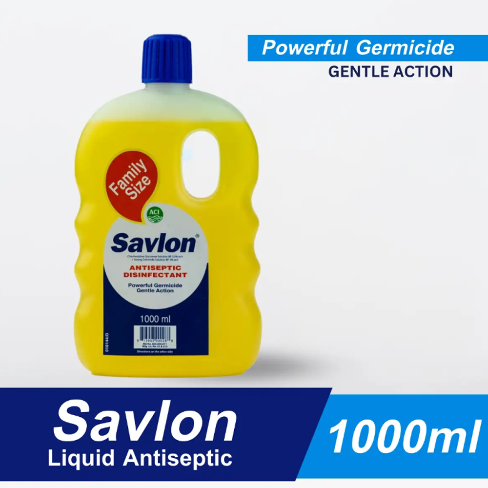 Savlon Liquid Antiseptic Disinfectant - 1 Litre - LI11