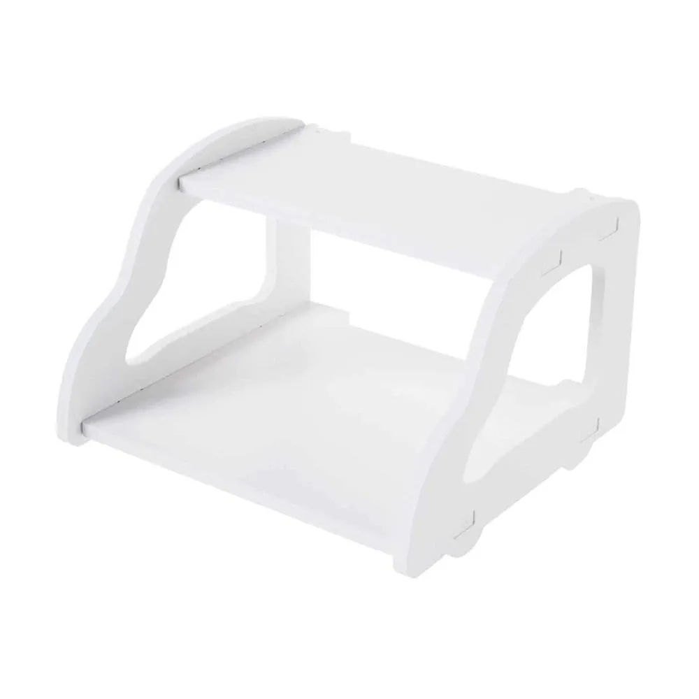 Wall Mounted Router Stand - White