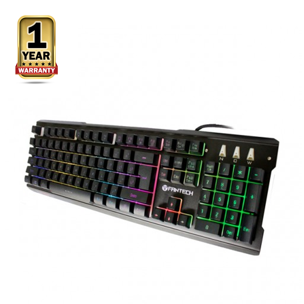 Fantech K612 Soldier RGB Gaming Keyboard - Black