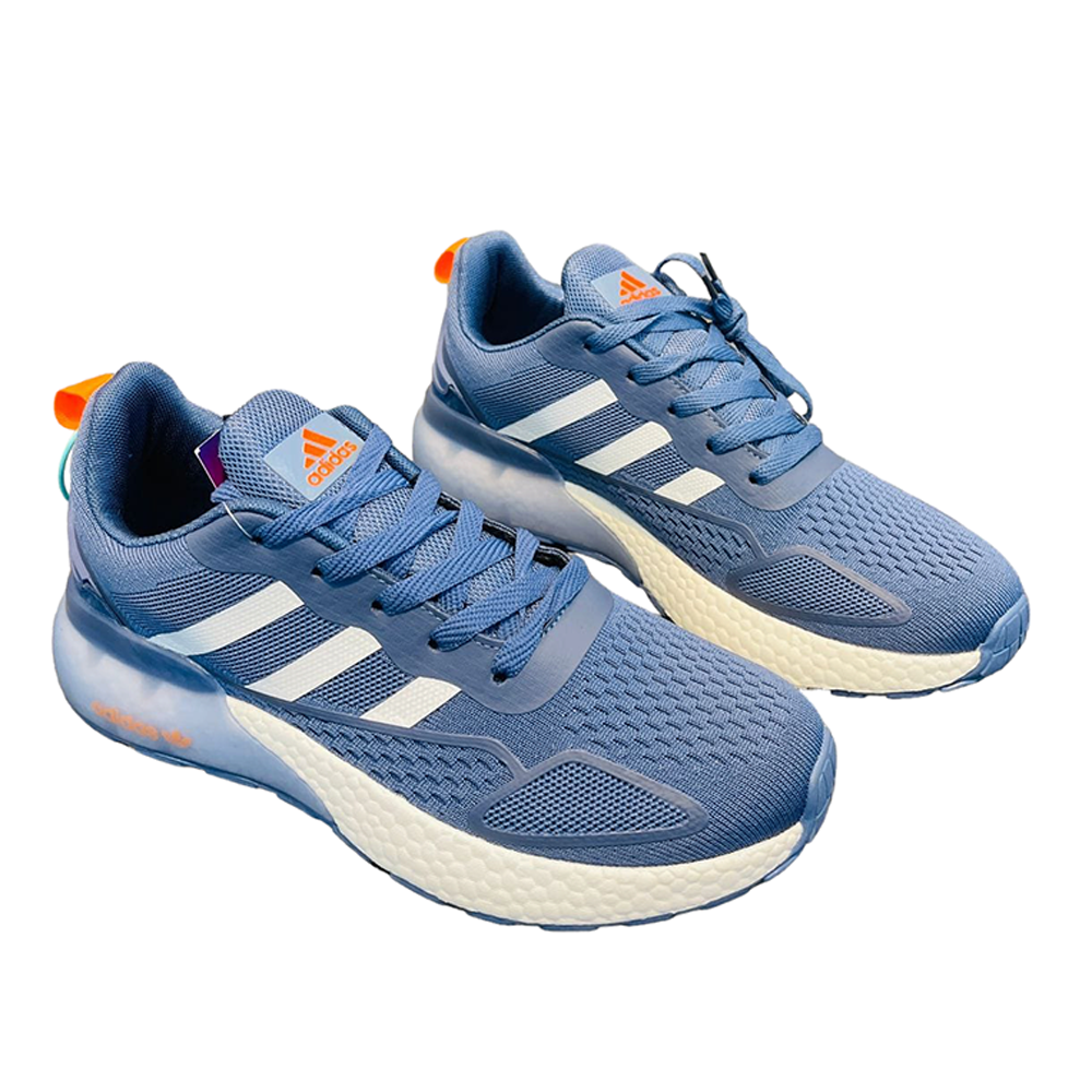 Adidas Pureboost Mesh Casual Sneaker Shoes For Men - OEM Grade - Blue