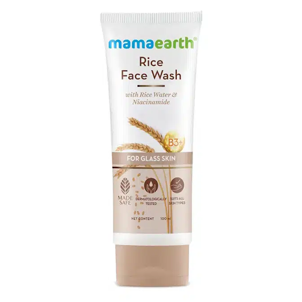 Mamaearth Rice Face Wash - 100ml - LB022