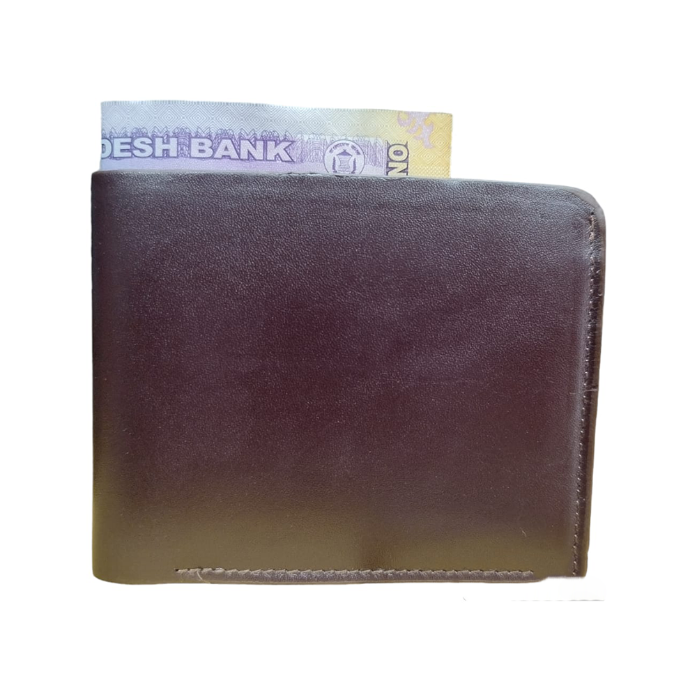 Leather Wallet For Men - Brown