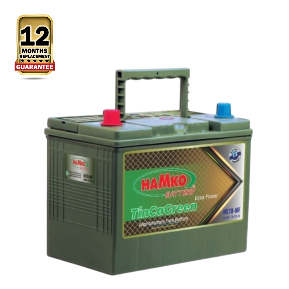 Hamko NX120-7L SMF 12M Tincagreen Car Battery