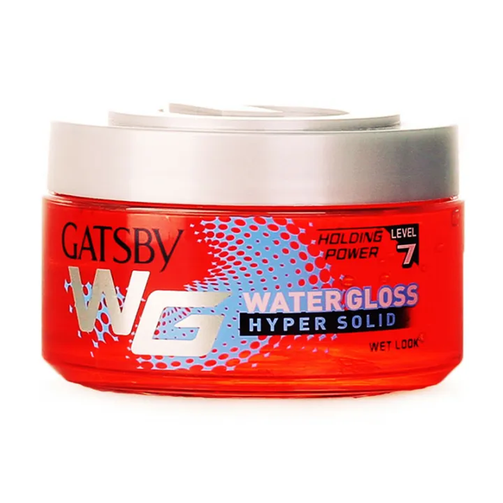 Gatsby Water Gloss Hyper Solid Holding Power Level 7 Hair Gel - 300gm