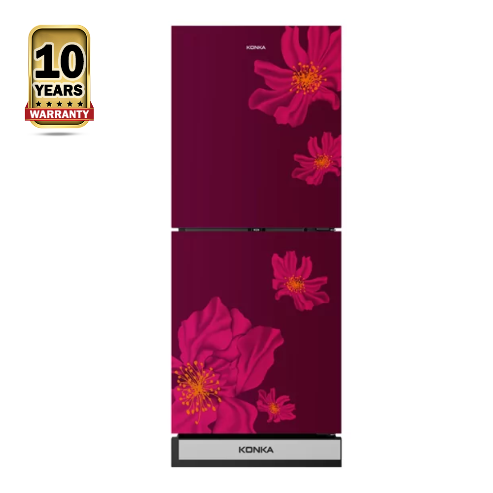 Konka glass door deals refrigerator