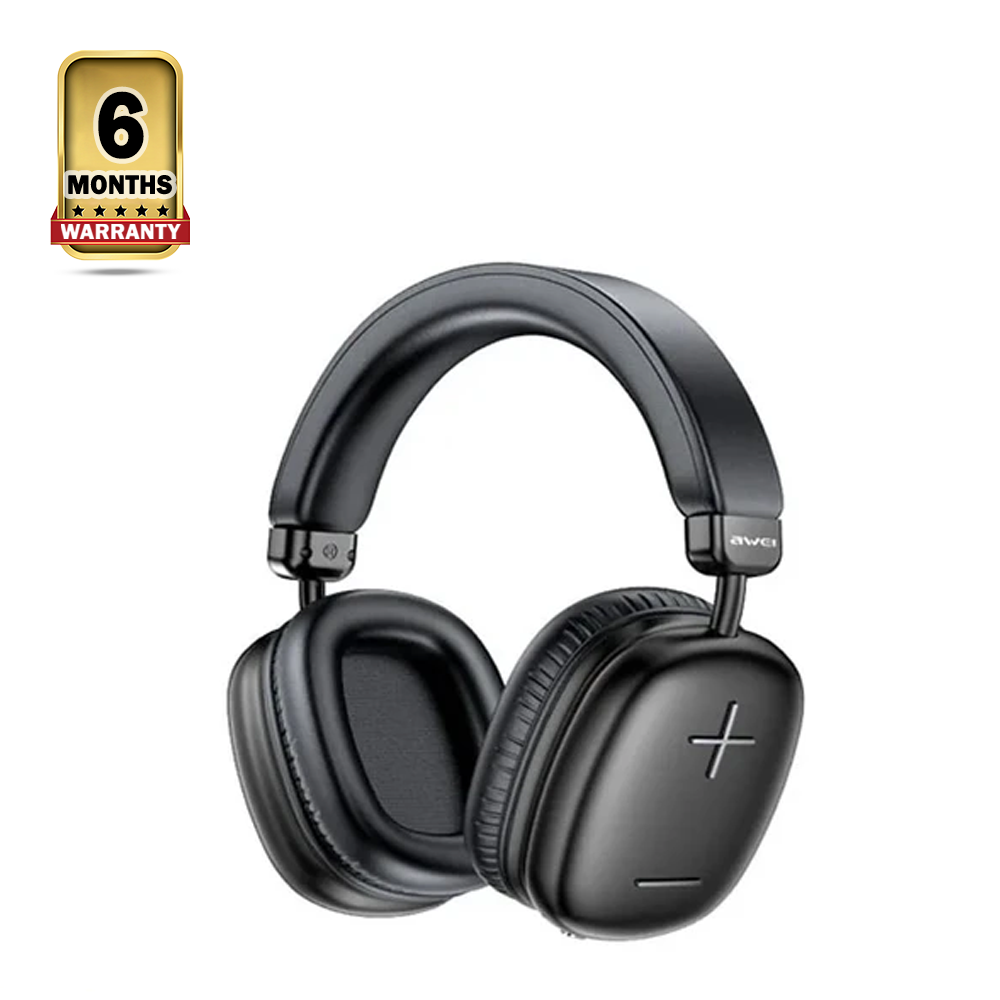 Awei AT6 Wireless Stereo Overhead Headphone - Black