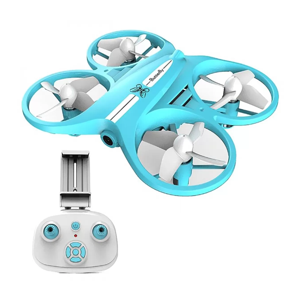 Butterfly L6069 Mini RC Drone Aircraft HD Camera - Blue