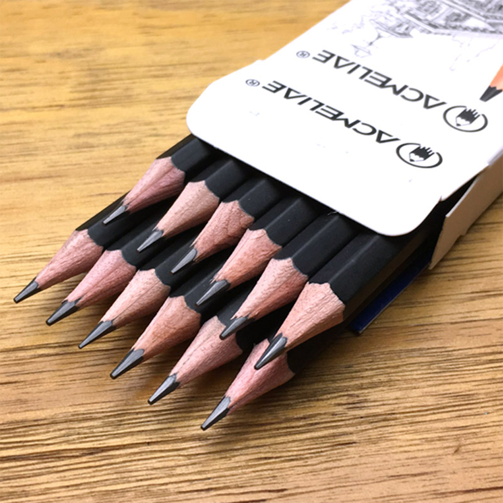 Acmeliae HB Graphite Pencils Box - 12Pcs - 43510