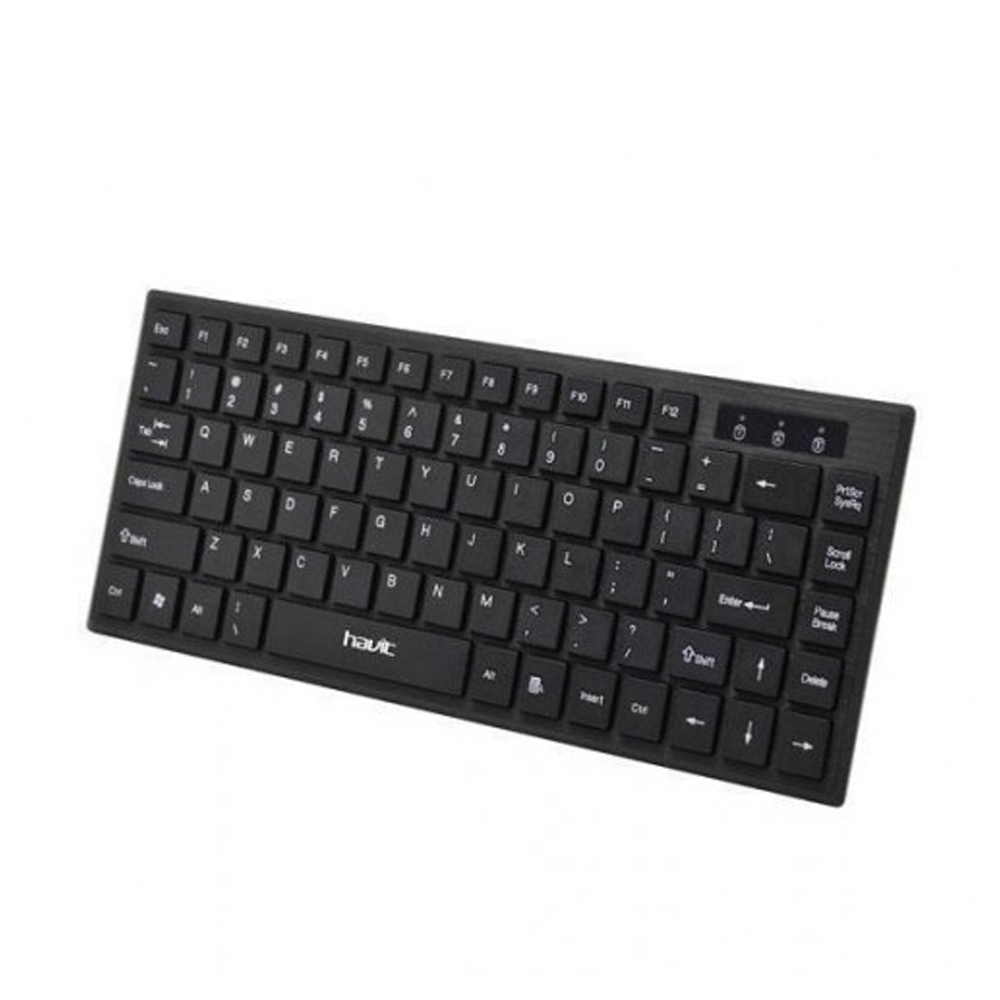 Havit KB329 USB Mini Keyboard - Black