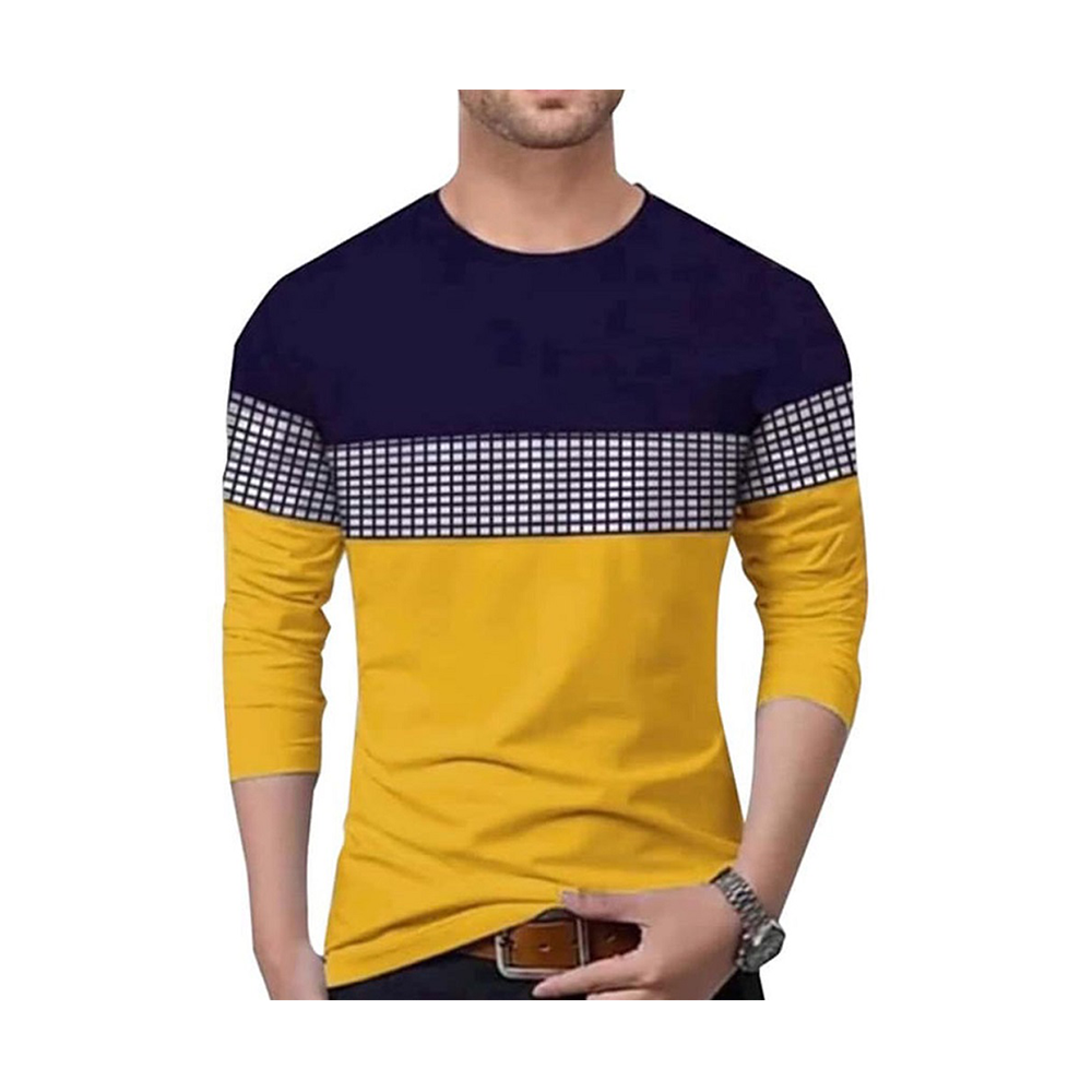 Cotton Full Sleeve T-Shirt For Men -105