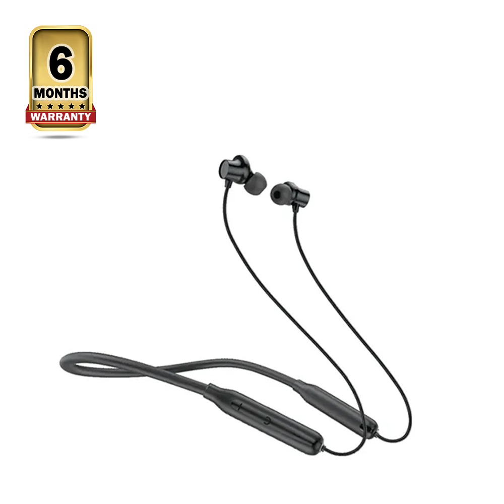 FONENG BL34 Neckband Bluetooth Earphone - Black