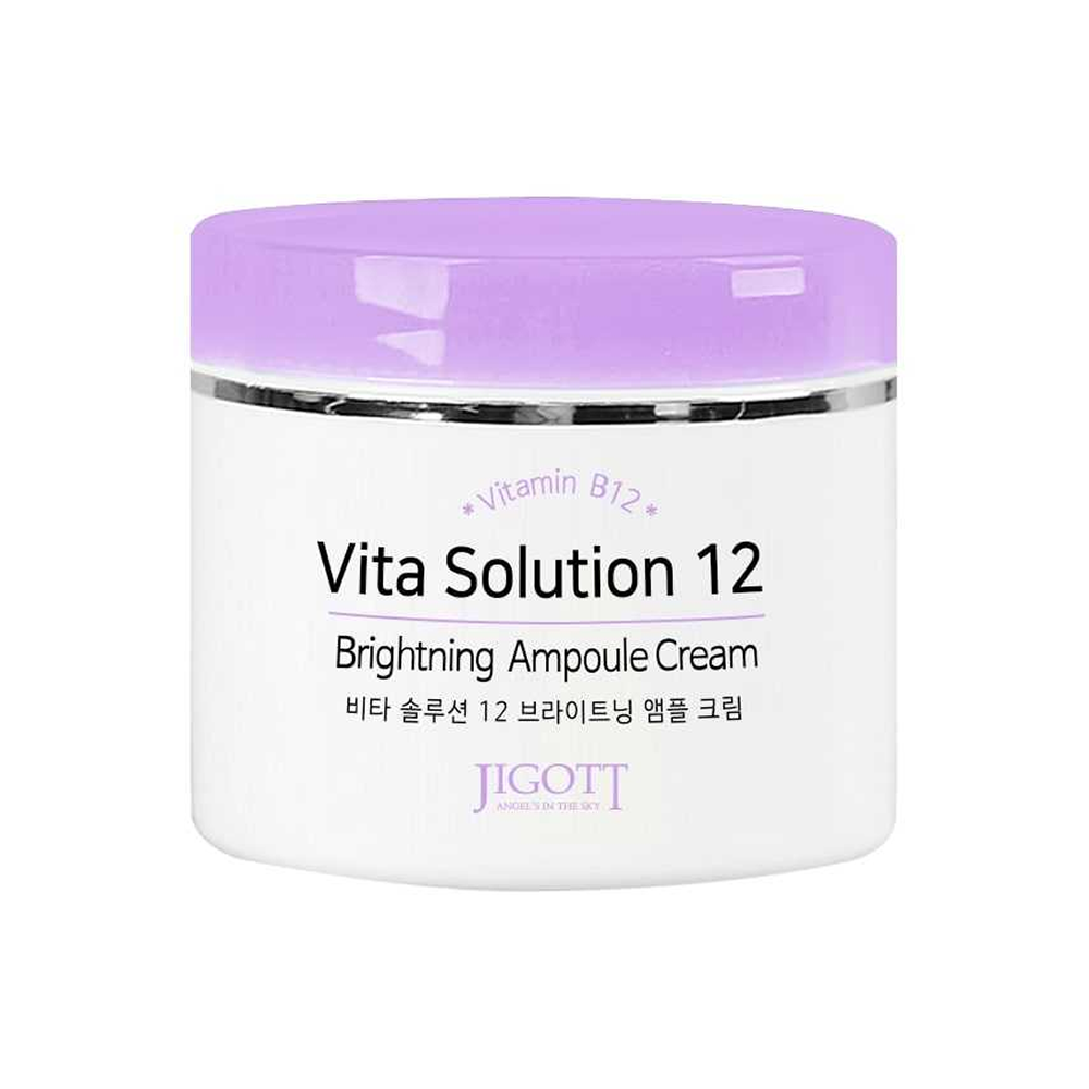 Jigott Vita Solution 12 Brightining Ampoule Cream - 100g